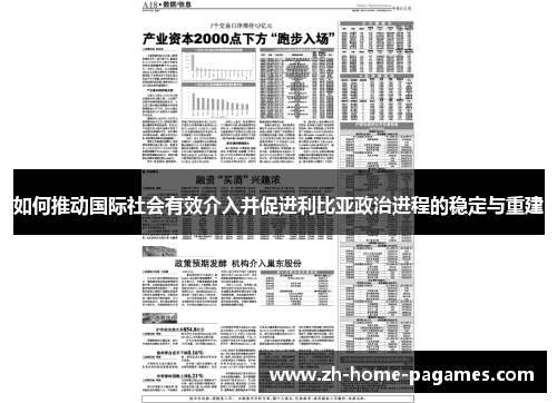 如何推动国际社会有效介入并促进利比亚政治进程的稳定与重建